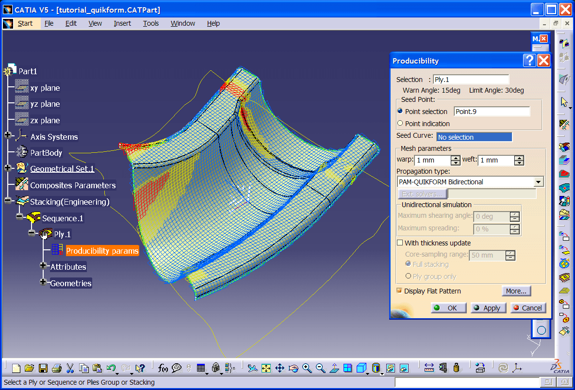 In addition to template digitisation, Scheurer Swiss also offers 3D component development by means of computer-aided design (CAD), conversion from 3D to 2D data and definition of the individual layers as well as cutting data optimisation for use on your cutting system.